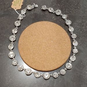 Brilliant crystal necklace